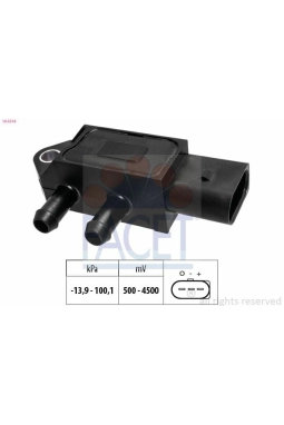 FACET 10.3318 | Basınç Sensörü VW 1.6 TDI 2013-Clh