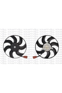 KRAFTVOLL 08120025 | Fan Motoru (Küçük Olan 200W 296mm) Passat 06-15