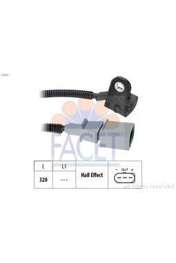 FACET 9.0535 | Sensör Eksantirik Devir VW 1.4-1.9-2.0-2.5 TDI 01 -