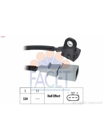 FACET 9.0535 | Sensör Eksantirik Devir VW 1.4-1.9-2.0-2.5 TDI 01 -