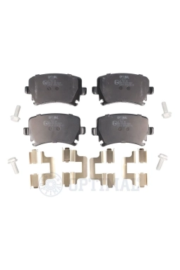 OPTIMAL BP-12179 | Arka Fren Balatası-Kablosuz-(VW Caddy 04-11 Golf 04-14 Audi A3 04-13 Seat Leon 06-13)