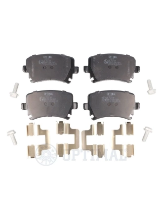 OPTIMAL BP-12179 | Arka Fren Balatası-Kablosuz-(VW Caddy 04-11 Golf 04-14 Audi A3 04-13 Seat Leon 06-13)