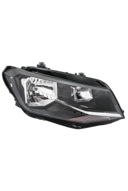 İTHAL 2K1941016B | Volkswagen Caddy 2015 Sonrası Sağ Far Siyah Zemin Wisco Marka