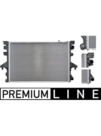 MAHLE CR583000P | Radyatör 03-10 T.Porter.T5 2.5Tdi