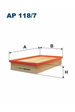 FILTRON AP118-7 | Hava Filtresi 03-T.Porter.T5 00-E-Seri (W210)