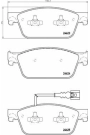 BREMBO P85141 | Fren Balatası Ön (VW Transporter 10-19)