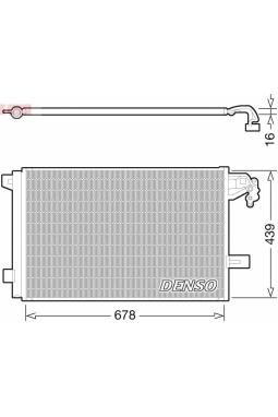 DENSO DCN32063 | VW T6 Klima Radyatörü 7E0820411d