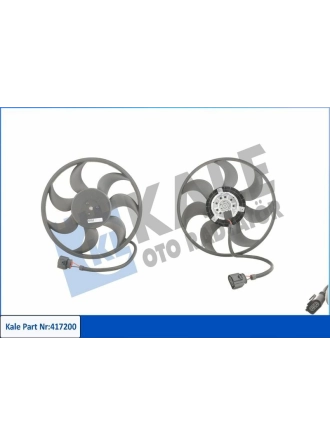 KALE 417200 | Fan Motoru Transporter T5 1.9 TDI 2.5 TDI (Büyük Olan 450W 420mm) Axb Axc Axd 03-10