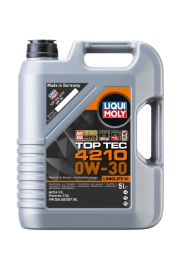 LIQUI MOLY 21605 | 0W-30 VW Motor Yağı Tam Sentetik TOP TEC 4210 5 Litre (21605)