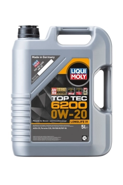 LIQUI MOLY 20789 | Top Tec 6200 0W-20 Motor Yağı 5 Litre (20789)