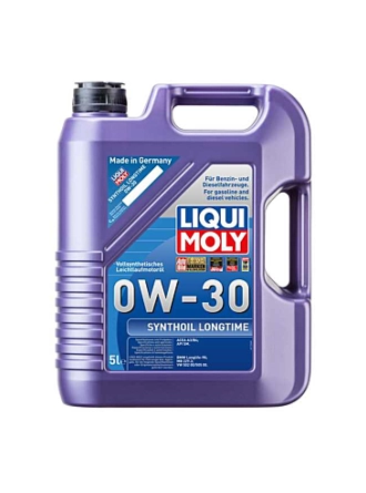 LIQUI MOLY 0W30 Motor Yağı Synthoil Longtime 5 Litre (8977)