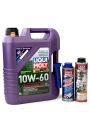 Liqui Moly Benzinli Performance Set / Synthoil Race Tech Gt1 10W60 5 Litre / Speed Tec Performans Arttırıcı Benzin Katkısı 250 ml / Ceratec 300 Ml