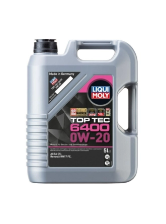LIQUI MOLY Top Tec 0W20 Motor Yağı  6400 5 Litre (21585)
