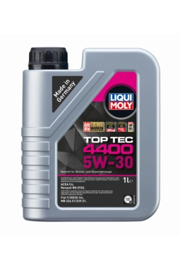 LIQUI MOLY 2319 | Top Tec 4400 5W30 Renault RN 0720 Onaylı Motor Yağı 1 Litre (2319)