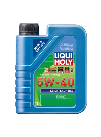 LIQUI MOLY 1346 | Leichtlauf HC7 5W-40 Motor Yağı 1 Litre (1346)