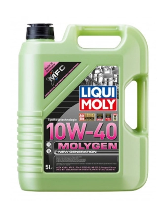 LIQUI MOLY 9951 | 10W-40 Motor Yağı Molygen New Generation 5 Litre (9951)
