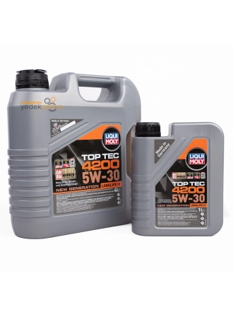 LIQUI MOLY 5W-30 Motor Yağı Tam Sentetik Top Tec 4200 5 Litre (3715 - 8972)
