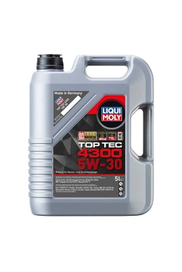 LIQUI MOLY 2324 | Top Tec 4300 5W-30 5 Litre Motor Yağı (2324) RN 17 Onaylı