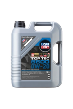 Liqui Moly 0W20 Motor Yağı Top Tec 6600 5 Litre (21411)