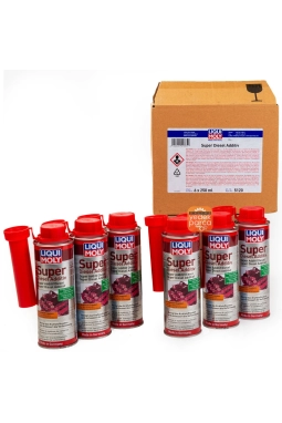LIQUI MOLY 5120 | Süper Dizel Yakıt Katkısı Enjektör Ve Yanma Odası Temizleyici 250 ML () 6 Lı Paket