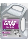 GRAT 75W803LT | Şanzıman ve Direksiyon Yağı 75w80 3 LT Kırmızı Renk ATF 3