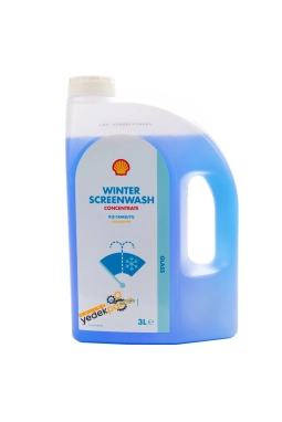 SHELL CAMSUYU3LİTRE | Winter Screenwash Concentrate 3 Litre (Kışlık Cam Suyu)