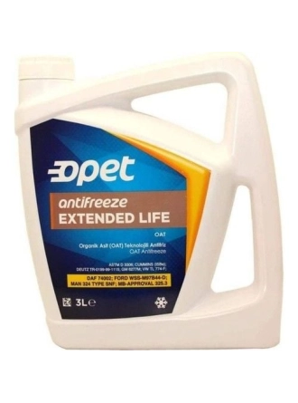 OPET ANTİFİRİZKIRMIZ | Antifreeze Extended Life Kırmızı Antifriz 3 Litre