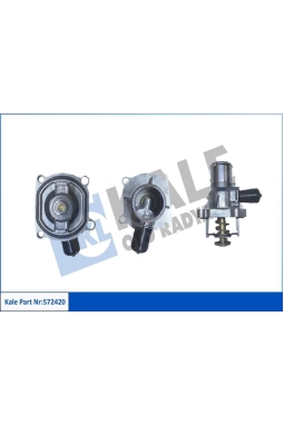 KALE 572420 | Termostat 105°C Contalı Sensörlü Metal Gövde (Opel Vectra C-Astra F-G-H-J Insignia-Mokka 1.6 1.8)