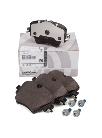 BMW 34106888777 | Ön Fren Balatası - BMW 1F40, F45, F46, X1 F48/F49, X2 F39, G20-G21-G22-G23-G26-G28, G42, G30-G31, X3 G01, X4 G02, Mini F54-F60 (2014 ve Sonrası)