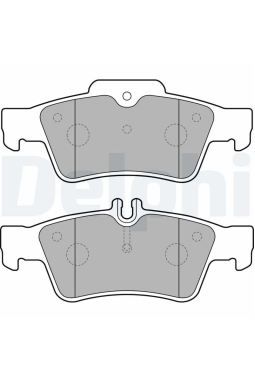 DELPHI LP1868 | Fren Balata Arka Mercedes W211 03-E200 E220 E240 CDI CLS (C218) 11-17Cls 350 (218.359) CLS 250 CDI / Bluetec / D (218.303, 218.304) CLS 350 CDI / D (218.323) CLS 500 (218.373) CLS 500 4-Matic (218.391) CLS 350 CDI / D 4-Matic (218.393