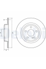 DELPHI BG4558C | Fren Diski Arka Mercedes A Serisi 13-A220 A250 B Serisi B220 B250 A-Serisi (W176) 12-18A 250 (176.044) A 220 CDI (176.003) A 250 4-Matic (176.046) A 200 CDI / D 4-Matic (176.002) A 220 CDI 4-Matic (176.005) A 220 4-Matic (176.047) A 