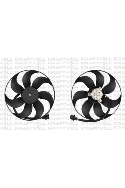 KRAFTVOLL 08120016 | Fan Motoru (250 / 80W 350mm) A3 Tt Arosa Ibiza IV Leon Toledo II Skoda Fabia Octavia Bora Golf IV Lupo New Beetle Polo / Classic