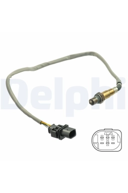 DELPHI ES21065-12B1 | Oksijen Sensörü Lambda Sondası (5 Kutuplu 650mm) Golf VII Octavia Yeti Beetle Passat / CC Scirocco Sharan