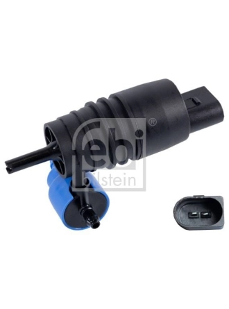 FEBI BILSTEIN 26259 | Silecek Su Fıskiye Motoru Caddy T4 T5 T6 Golf II III IV V VI VII A1 A3 A4 A6 Q3 Q5 Q7 Ibiza Leon Toledo