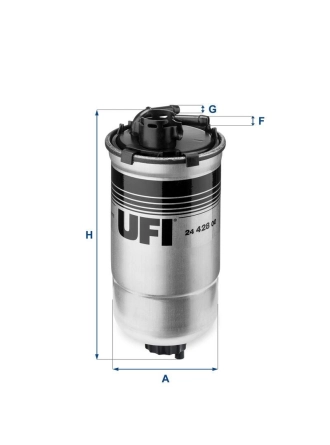 UFI 24.428.00 | Mazot Filtresi Polo (9N_, 9A_) 01-091.9 TDI 1.9 TDI Polo IV Sedan (9A4, 9A2, 9N2, 9A6) 02-121.9 Sdı 1.9 TDI Polo 01-/ Cordoba (6L2) 02-091.9 TDI 1.9 TDI 1.9 Sdı 1.4 TDI 1.4 TDI Ibiza III (6L1) 02-091.9 TDI 1.9 TDI 1.4 TDI Cordoba Ibiz