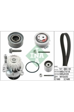 INA 530040530 | Triger Eksantrik Gergi Seti Devirdaimli Passat Jetta III Golf V Touran Octavia Toledo Bve Bwv Bma Bk