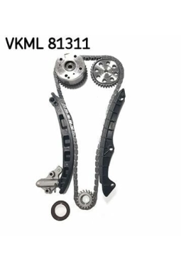SKF VKML81311 | Eksantrik Zincir Seti + Konumlandırıcı + Dıslıler (VW Golf 04-14 Passat 06-15 Polo 02-Audi A3 04-13 Seat Leon 06-13 Skoda Octavia 04-13) Bmy-Bag-Blf-Blp-Caxa