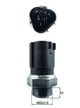 MAHLE TSW65 | Termostat / Fan Müşürü 95-84C102-91C 3Pın VW Caddy 04-15 Golf 98-14 Polo 02 Audi A3 97-13 Seat Leon 00-13
