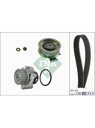 INA 530017130 | Triger Seti + Devirdaim (VW Golf 98-13 Passat 97-11 Polo Classic 00-02 Audi A3 97-13 A4 95-08 Seat Ibiza 00-05 Leon 99-05 Skoda