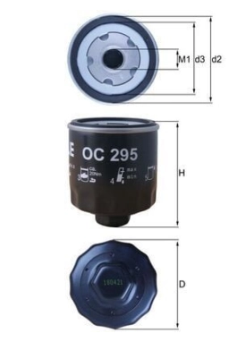 MAHLE OC295 | Yağ Filtresi Bora Variant (1J6) 99-051.4 16V Caddy II Kasa / Büyük Limuzin (9K9a) 95-0460 1.4 75 1.6 45017 Caddy II Mpv (9K9b) 95-041.4 16V Golf III (1H1) 91-9745017 Golf III Van (1H1) 91-9745017 45078 Golf III Variant (1H5) 93-9945017 