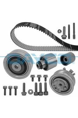 DAYCO KTB788 | Eksantrik Rulman Kiti (Triger Seti) Crafter Ckub A4 A5 A6 Q5 Golf VI T6 Leon Octavia Super B Caddy III Amarok 1,2Tdı 1,6Tdı 2.0 TDI 2.0 TDI 07-Beyaz Teflonlu Kayış