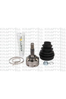 KRAFTVOLL 01020087 | Aks Kafa Tamir Takımı P206 (Tekerlek Tarafı Dıs Freze: 21 Dıs, Tekerlek Tarafı Ic Freze: 22 Dıs, Conta Çapı: 48mm, Uzunluk:140,5mm) Tu3jp Et3j4 (1.4 8V / 16V) Abssız 98--