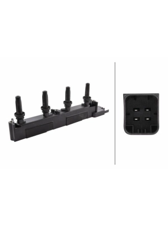 HELLA 5DA358000-891 | Ateşleme Bobini P206 Gtı P406 Ym P407 P607 P806 P307 P807 Xsara II C5 C5 II Evasıon C8 Xsara Picasso Ew10j4 (2.0 16V) 99 -