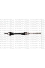 KRAFTVOLL 01010055 | Aks Ön Sağ Komple 206 Dıs Freze 21 Ic Freze 22 Boy 886mm Tu3jp Et3j4 1.4 8V / 1.6 8V Tu5jp 16V Abssız 98- -