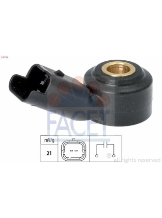 FACET 9.3138 | Vuruntu Sensörü Opel Crosslandx-Corsa F-Grandland X / 108 2008 206 207 208 3008 301 307 308 I II 406 407 5008 508 607 807 Partner Berlingo