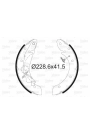 VALEO 562634 | Pabuç Balata 405 I (15B) 87-921.4 405 I Break (15E) 87-921.4 405 I Kombi Van (15_) 89-921.9 D 405 II (4B) 92-991.8 405 II Break (4E) 92-971.4 1.6 1.8 1.4 1.9 D 1.6 1.6 Partner Kasa / Büyük Limuzin (5_, G_) 96-151.1 1.4 1.8 D 1.9 D 2.0 