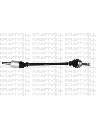 KRAFTVOLL 01010324 | Aks Sağ Komple C2 Vts C3 C3 II C2 (Dıs Freze 21 Ic Freze 22 Boy:841mm) Tu3jp Tu3a (1.4 8V) 1.4 16V / 1.6 16V