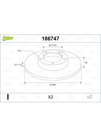 VALEO 186747 | Fren Diski Arka Vel Satıs (Bj0_) 02-092.0 16V Turbo (Bj0k) 2.2 DCI (Bj0e, Bj0f) 2.2 DCI (Bj0e, Bj0f, Bj0g, Bj0h) 2.0 16 V Turbo 2.2 DCI (Bj0h) 2.0 DCI (Bj03) 2.0 DCI (Bj03, Bj0b) 3.0 DCI (Bj0s) 2.0 Turbo / 407 (6D_) 04-112.0 Bioflex (6