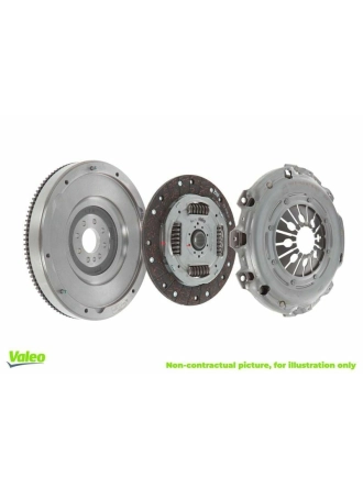 VALEO 835189 | Dmf Volant (Debriyaj Seti + Volan) Focus C Max Cap 04-08 Focus II Cb4 04-11 1.6 TCDI C-Max 06-11 / Mazda 3 Mazdaııı 03-09 / S40 S40 II 06-12 V50 04-(*Çift Kütleli Volandan Tek Kütleli Volana Geçilmesi*) Rulmansız