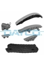 DAYCO KTC1193 | Eksantrik Zincir Seti (200 Ps Ve Conta Yok) (Zincir + Gergi Mekanizma + Demir Palet + 3 Adet Klavuz Palet) Ford: Transit V347 3.2 200Ps 06 -